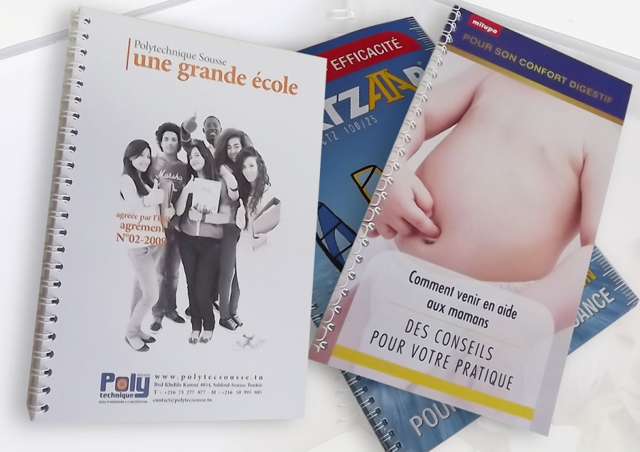 Wire-O binding brochures